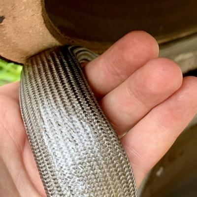 adhesive backed wire mesh fiberglass gasket for BBQ grill